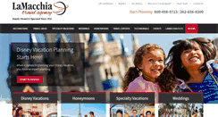 Desktop Screenshot of lamacchiatravel.com